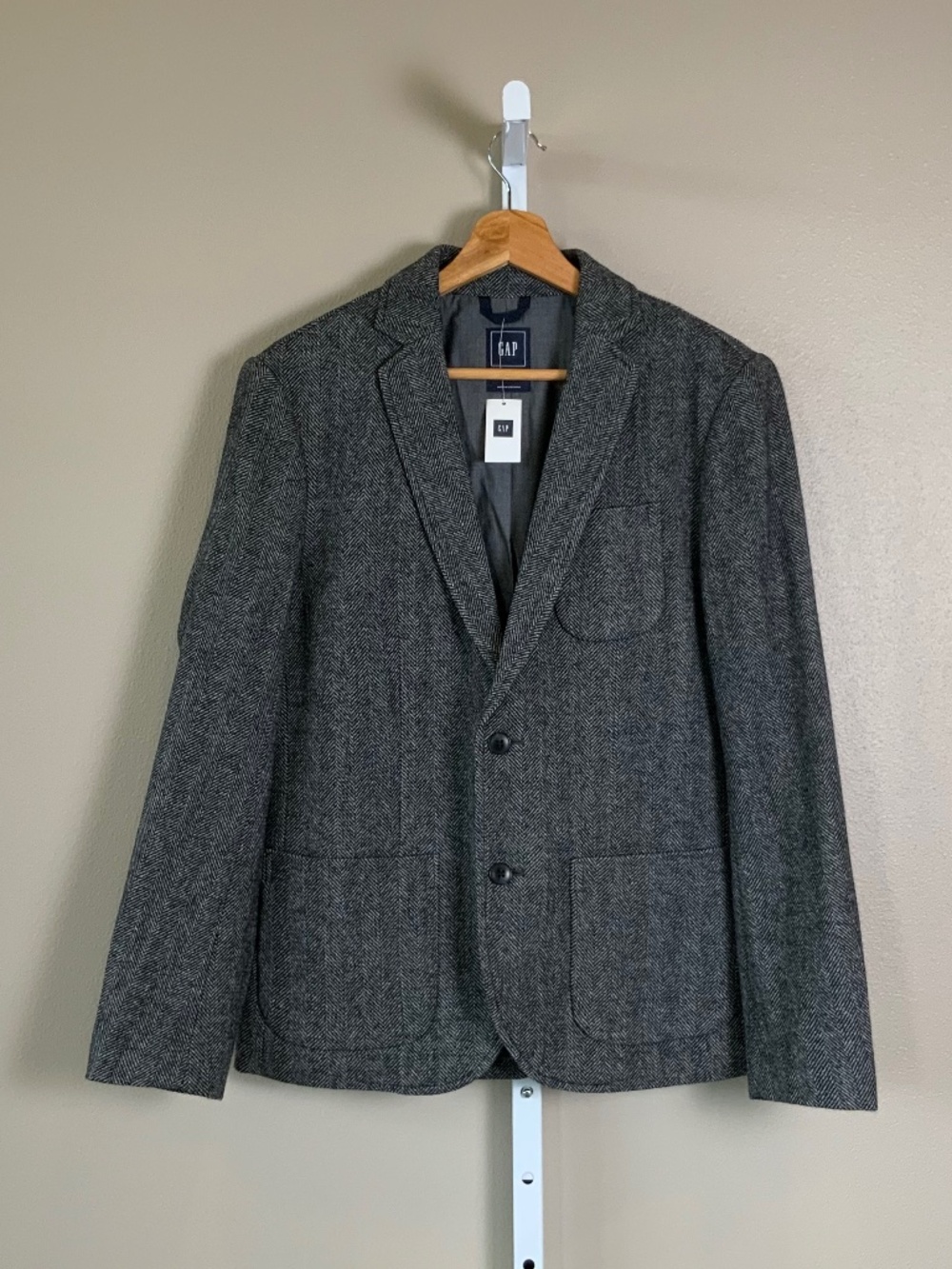 GAP Herringbone Blazer Sportcoat Jacket